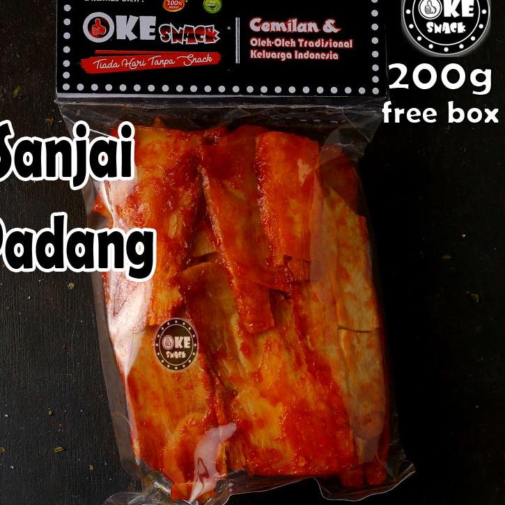 

【Penjualan Terbaik】✅COD Sanjai Padang Mini 200g