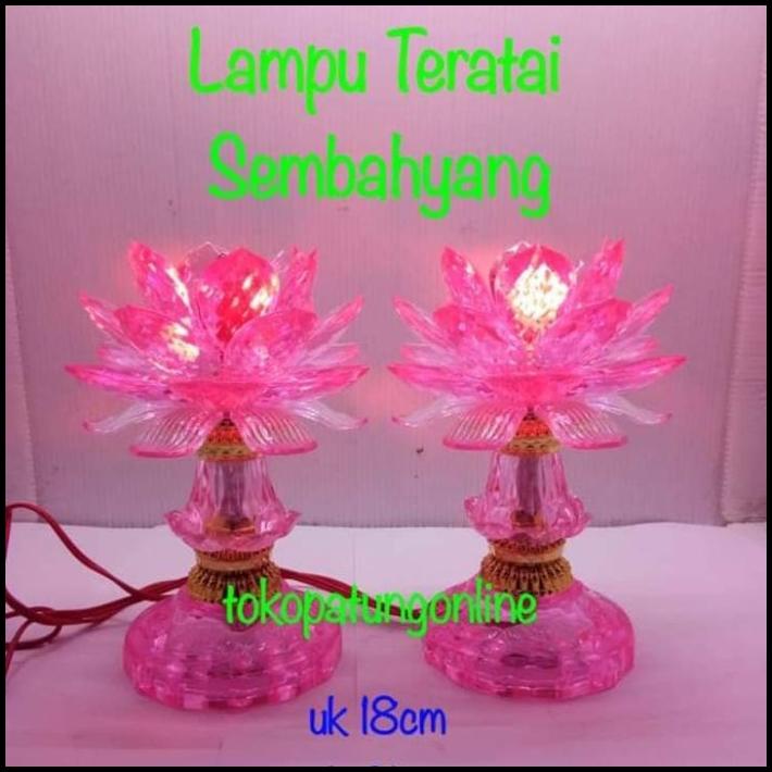 Promo Lampu Puja Sembahyang Teratai Kwan Im