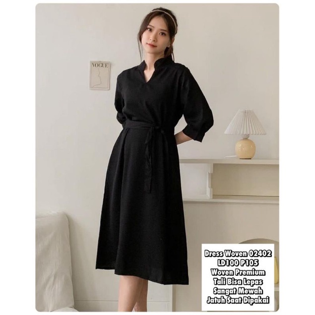 BEFAST - ZSO Dress RORA Wolfis / DRESS LUSIA / Maxy Dress Keluaran Terbaru / Pakaian Wanita Kondangan/Pesta / Dress Lengan Panjang Polos Formal / Fashion Kekinian Wanita Remaja Modis / Dress Wanita Kekinian Trendy