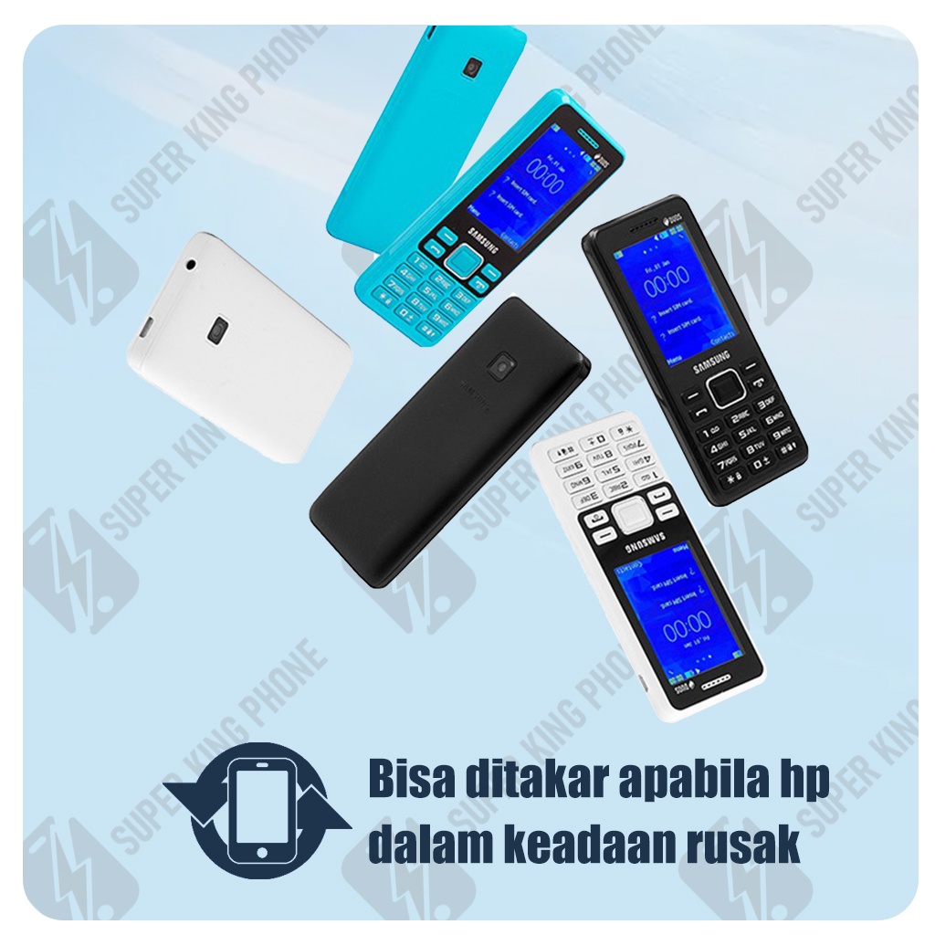 Super King Samsung B350 bergaransi termurah 2G GSM mobile phone Dual Sim