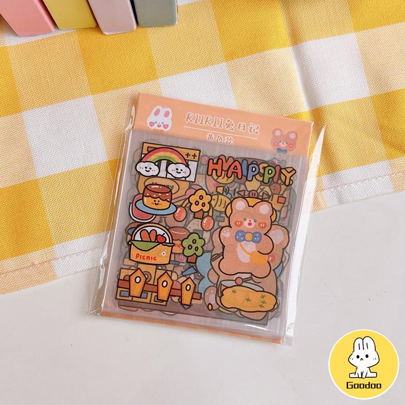 20pcs Stiker Kartun Lucu Untuk Dekorasi Notebook DIY Sticker Stationady -Doo