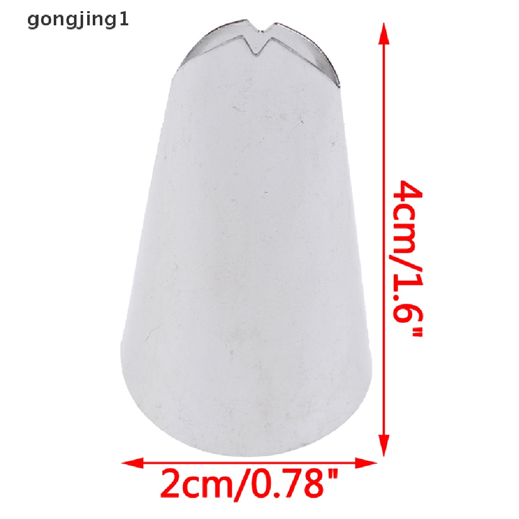Ggg 5pcs Set Daun Nozel Stainless Icing Piping Pastry Tips Untuk Dekorag Kue ID