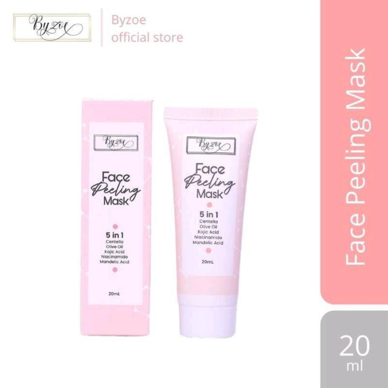 Termurah Ready stok Face Peeling Mask Byzoe By zoe skincare original 100%
