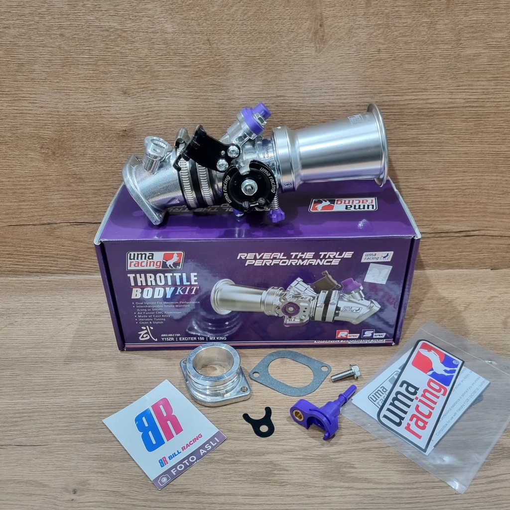 Jual Throttle Body Uma Racing Mx King Tb Velocity Bisa Double Injektor Shopee Indonesia