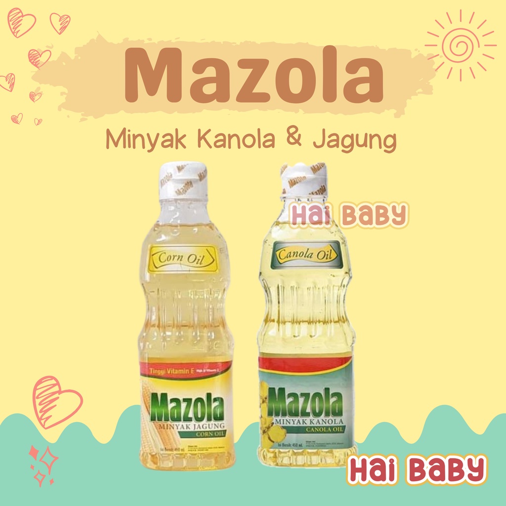 

MINYAK MAZOLA 450 ML / MAZOLA CANOLA CORN OIL / MINYAK BUNGA CANOLA DAN JAGUNG