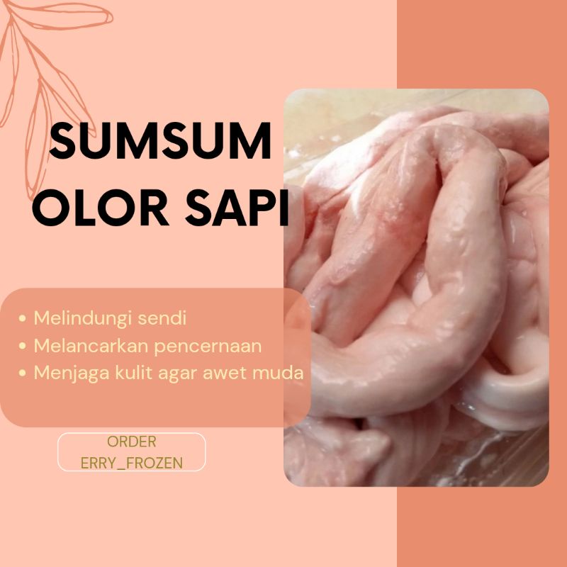 

SUMSUM OLOR SAPI 500G