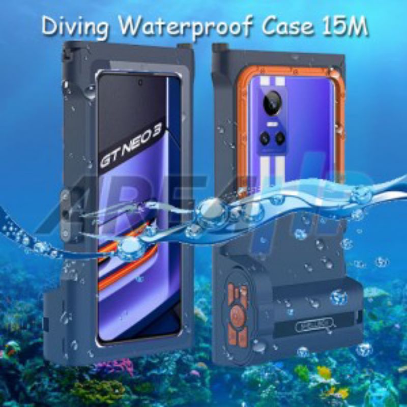 Shellbox Gen 3 Diving Waterproof Case Casing Cover 15M Realme GT Neo 3,3T