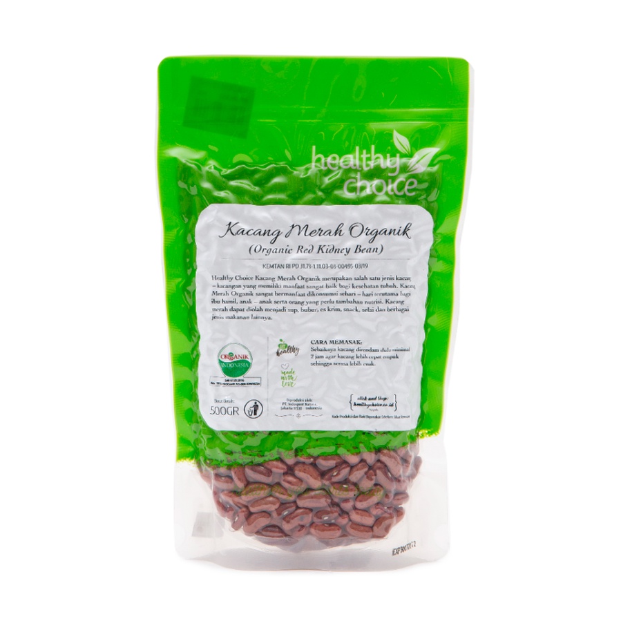 

Healthy Choice Kacang Merah Organik 500 Gr