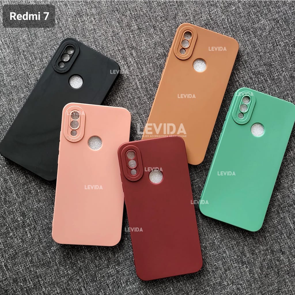 REDMI 7 REDMI 7A CASE PRO CAMERA MACARON CASE REDMI 7 REDMI 7A