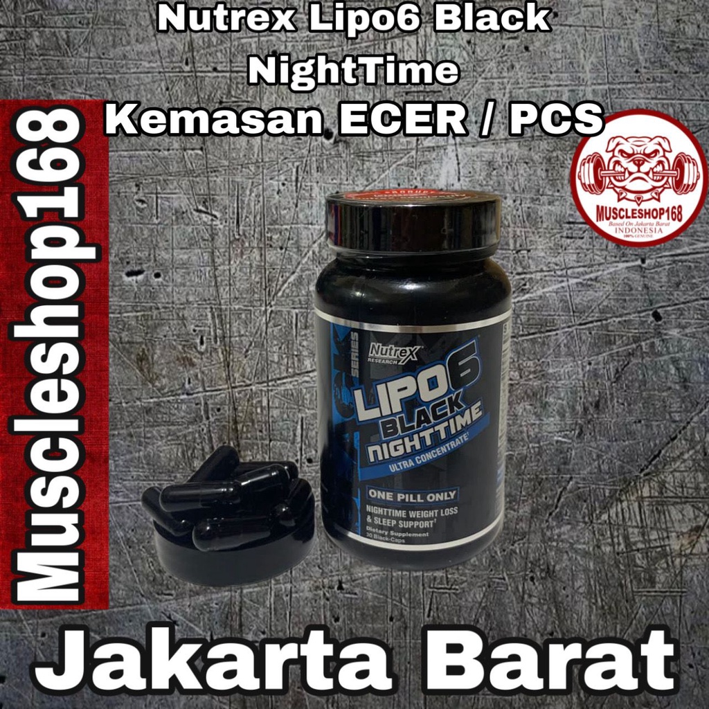 Nutrex Lipo 6 Black Night Time Ultra Concentrate Eceran