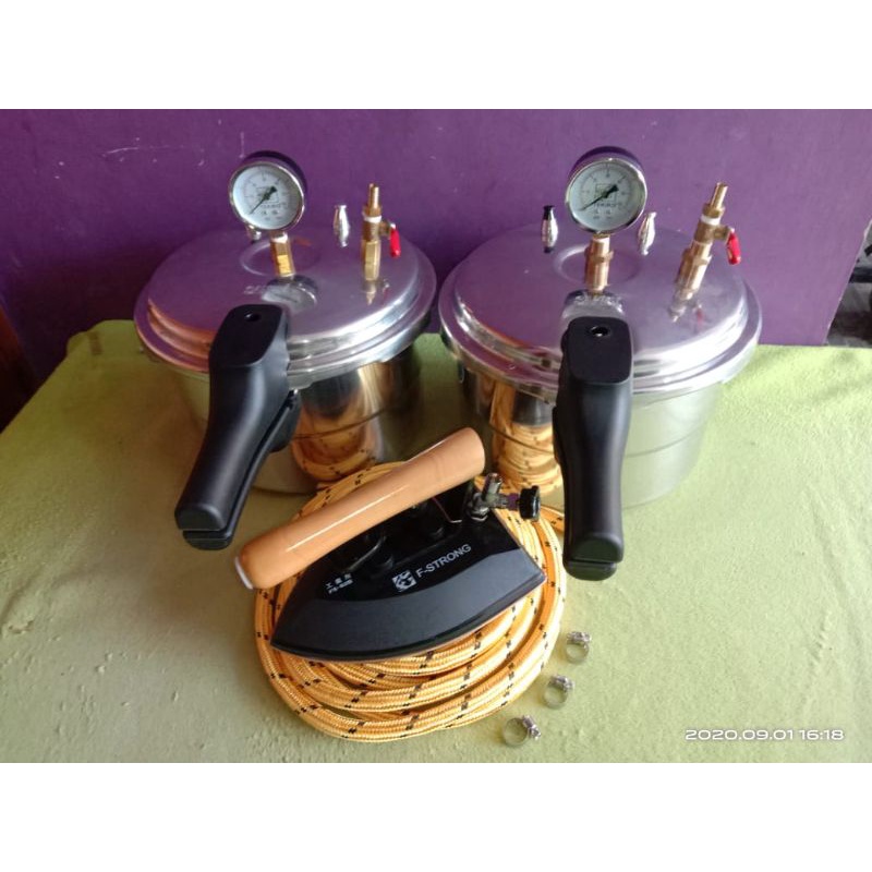 Setrika Uap Boiler Presto Laundry 12 liter