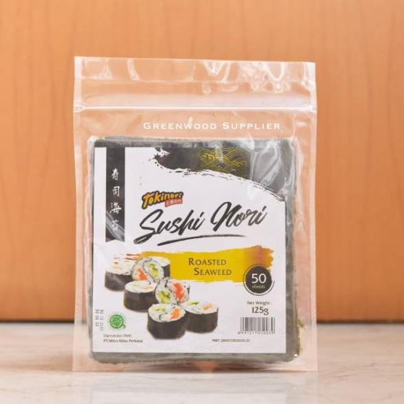 

Star 6.6 Tokinori - Yaki Sushi Nori / Rumput Laut Sushi - 10 Lembar