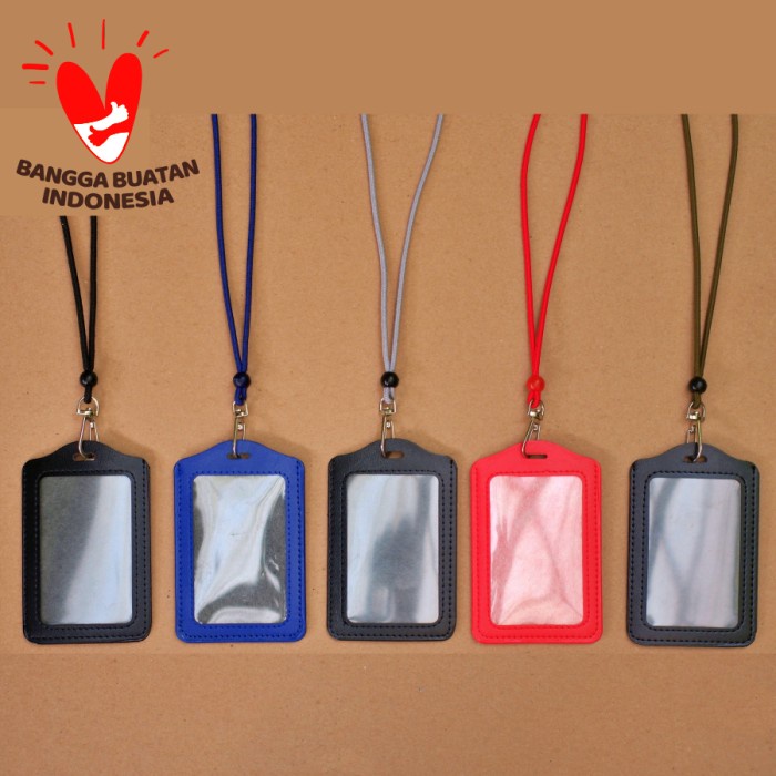 

] Lanyard ID Card Holder - Name Tag