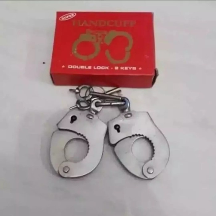 handcuffs finger double lock borgol jari Kecek jari