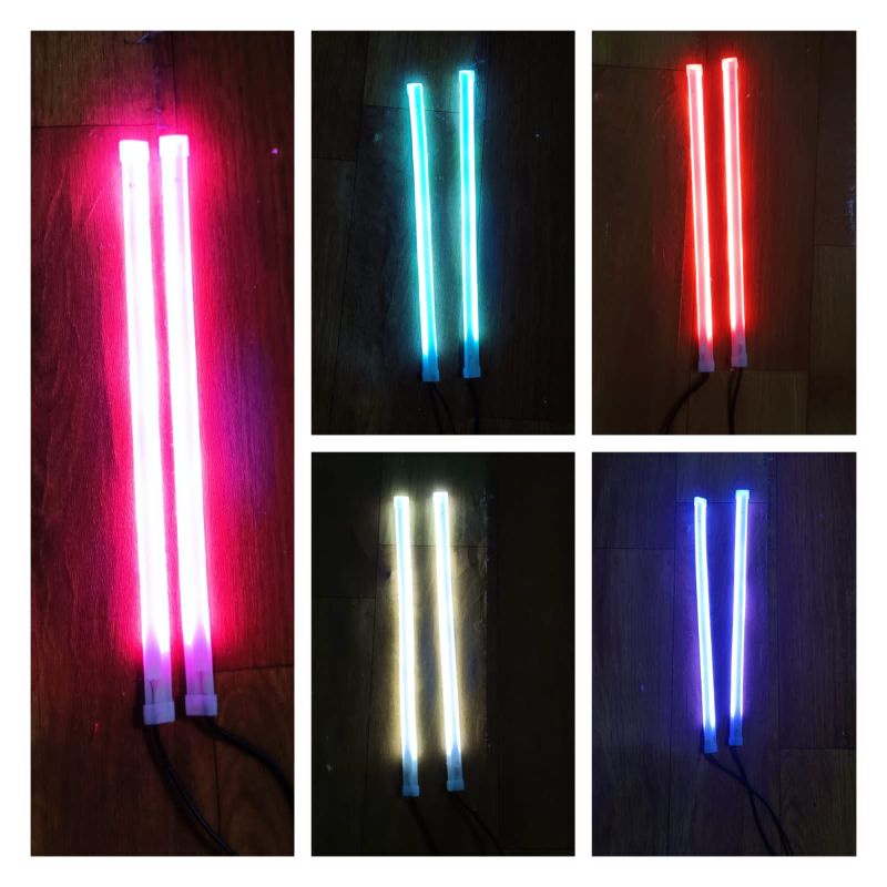 lampu alis led slim running 30cm lampu alis 2mode 2pcs