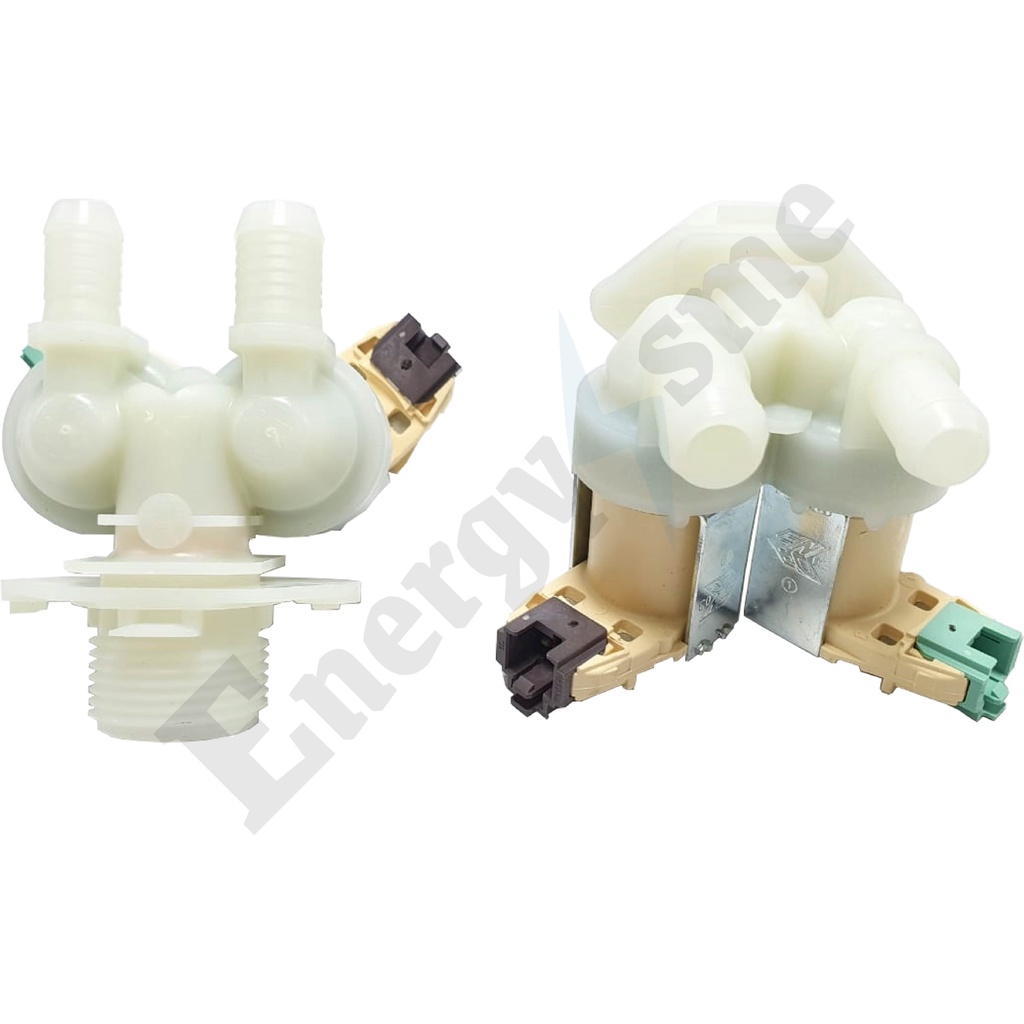 SOLENOID MESIN CUCI FRONT LOADING ELECTROLUX 2 INLET SOKET MIRING