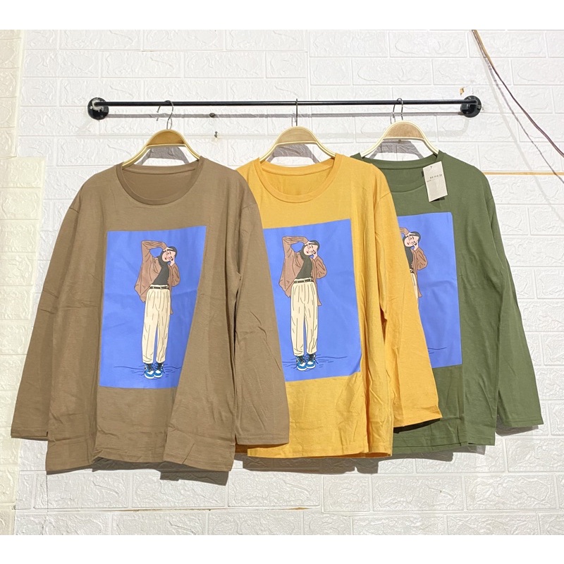 atasan kaos karakter kaos viral kaos tumblr kaos hijab kaos oversize