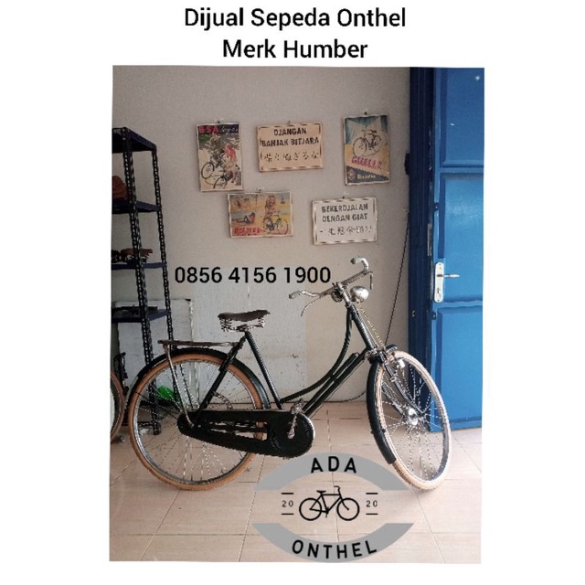 DIJUAL SEPEDA ONTHEL DAMES MERK HUMBER