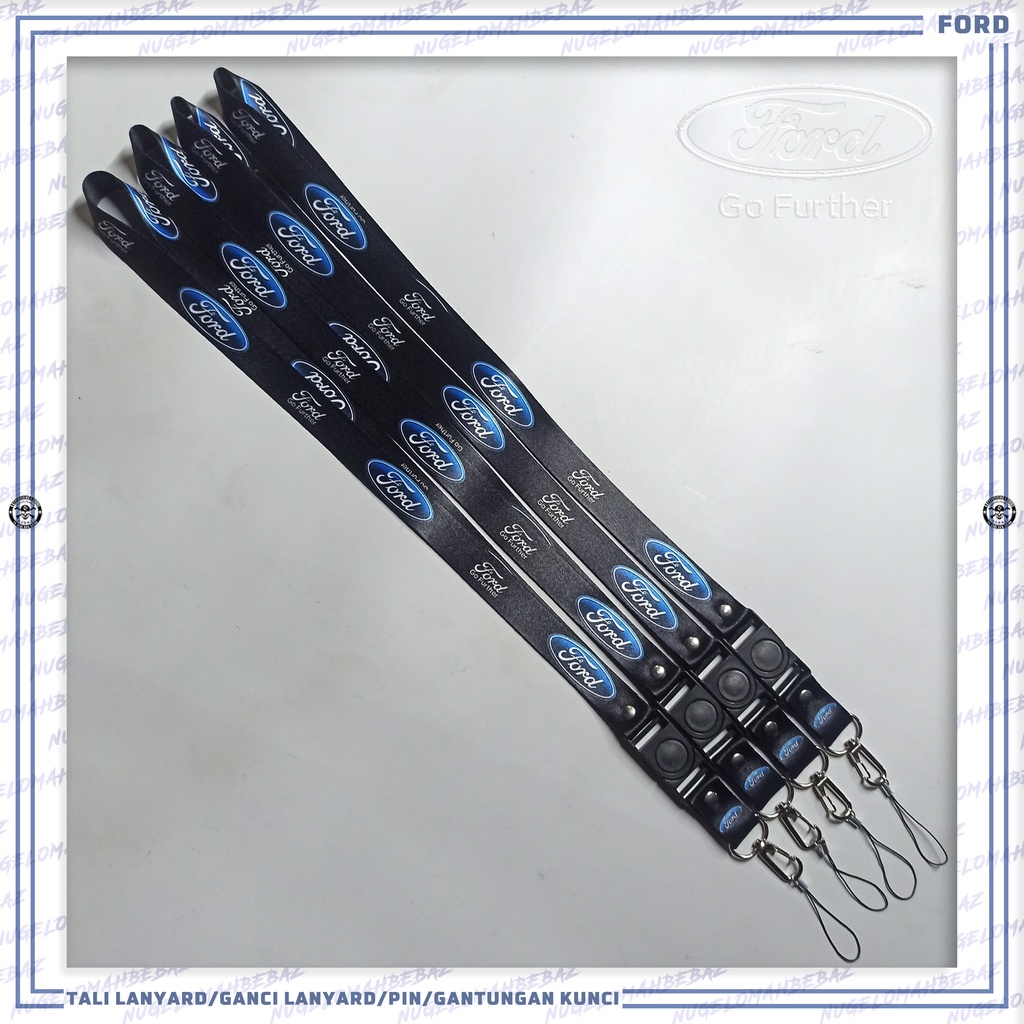 

TALI LANYARD GANTUNGAN ID CARD/HP/KUNCI/DLL.. FORD