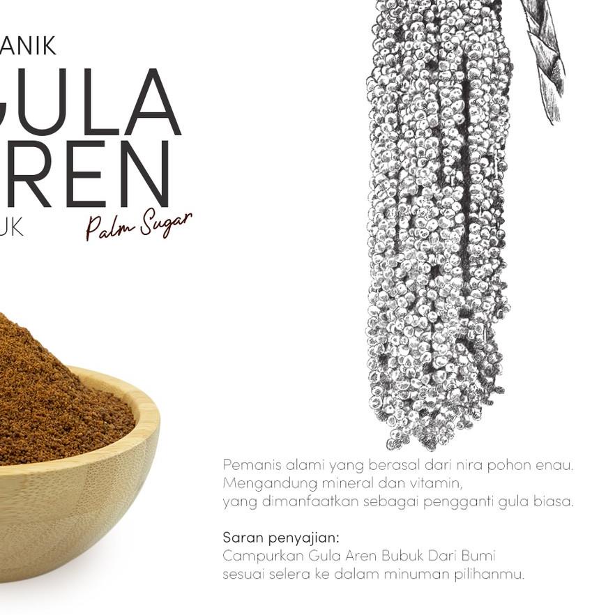 

✨COD✨ Gula Aren Bubuk Organik 500 gr daribumi Premium Pure Organic 