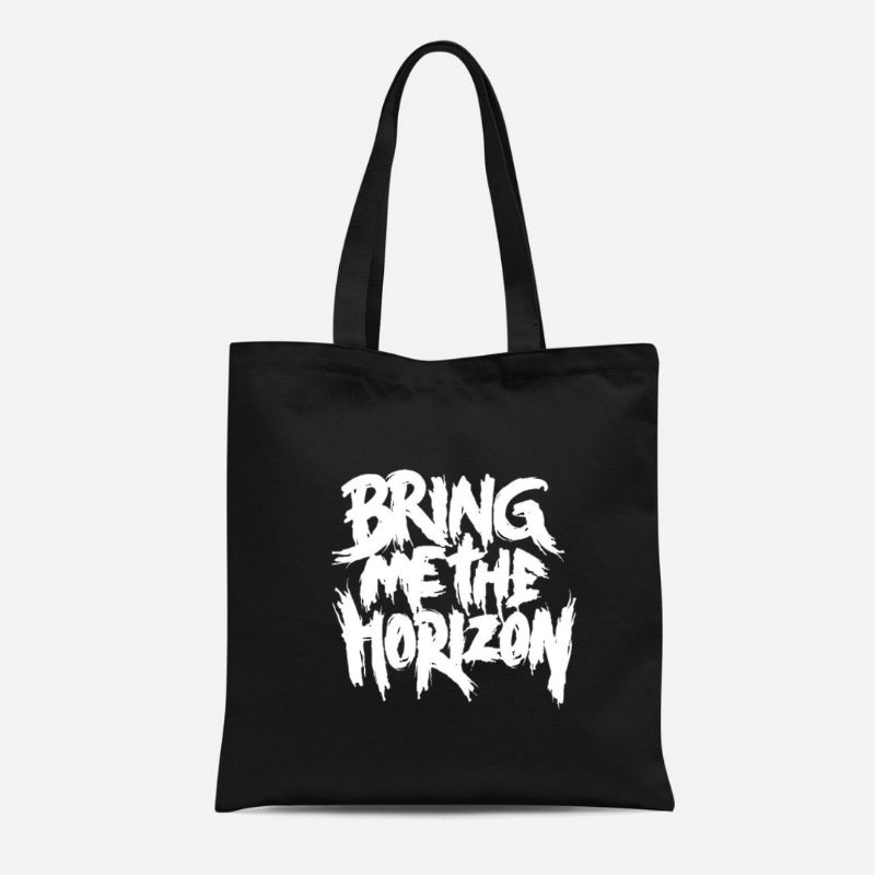 VANDAL-TOTE BAG TOTEBAG KANVAS RESLETING BMTH PRIA WANITA SEMI KANVAS TERMURAH