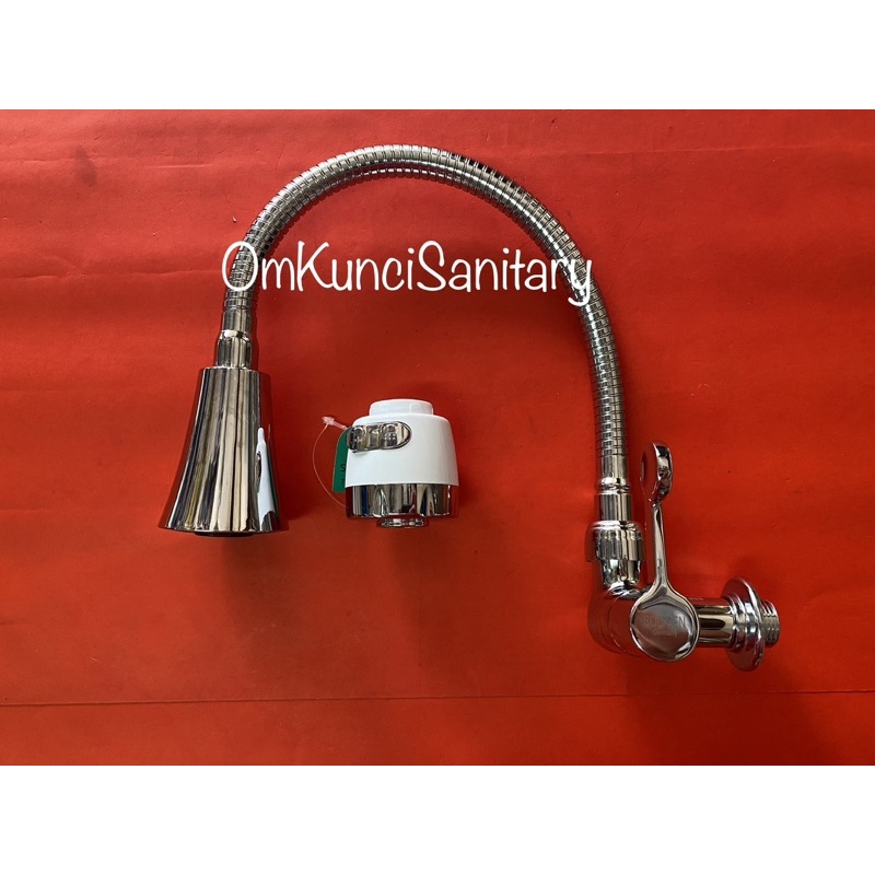Kran Angsa Flexible Soligen Keran Angsa Flexibel Kran Cuci Piring Kuningan Soligen
