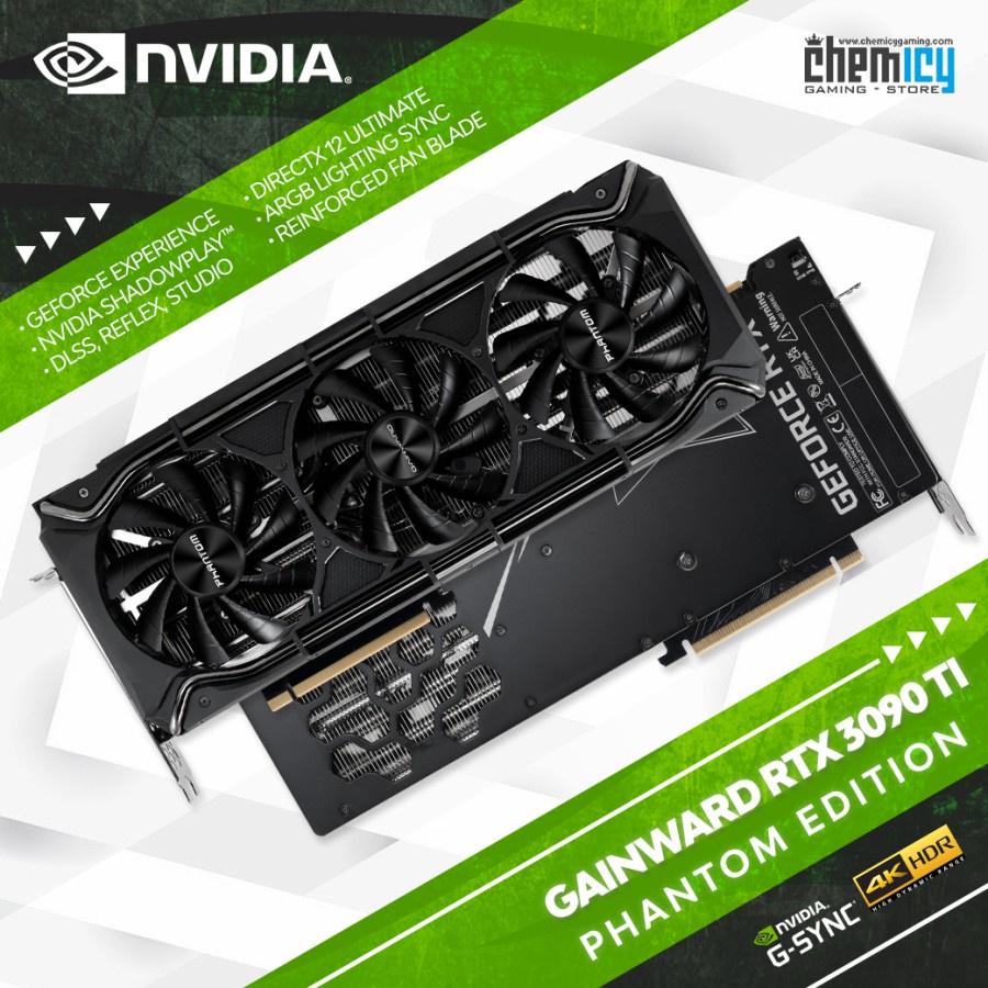 Gainward Nvidia GeForce RTX 3090 Ti Phantom 24GB GDDR6X