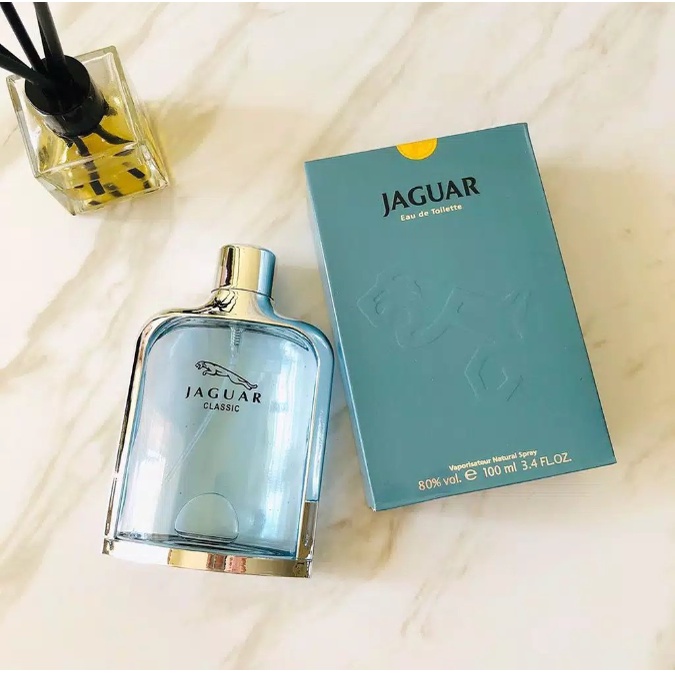 PARFUM JAGUAR BIRU - JAGUAR BOX BIRU - JAGUAR DUS BIRU - JAGUAR BLUE untuk pria / laki-laki / cowok 