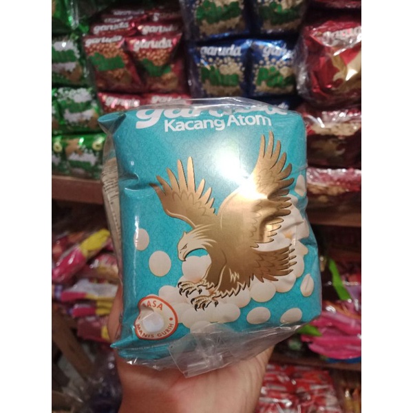 

Garuda Kacang Atom Rasa Manis Gurih 1 Pack 10 Pcs