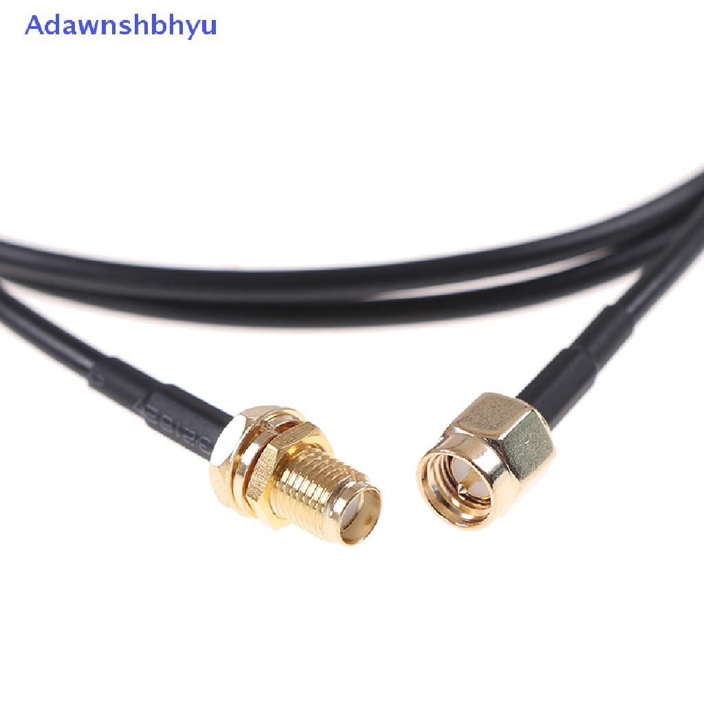 Adhyu 0.3-5M Kabel SMA Male to Female RG174 RF Connector Adapter Kabel Antena WIFI ID