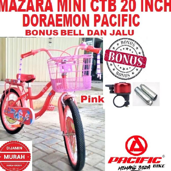 Sepeda Mini 20 Inch Mazara Mz 2288 Pacific Anak Perempuan City Bike #Original