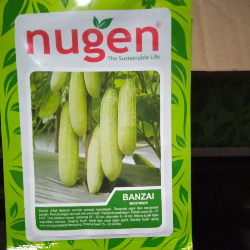 benih timun BANZAI NUGEN, 20 gram