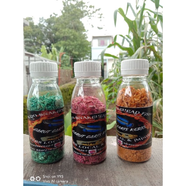 Udang kering super plus yellow,red,blue