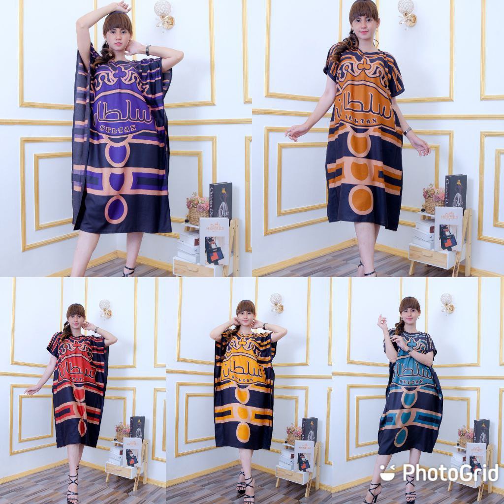 Daster Lowo Jumbo Sultan Arabian ( BISA PILIH WARNA ) busui daster batik pekalongan LD 120 rayon resleting depan harga murah