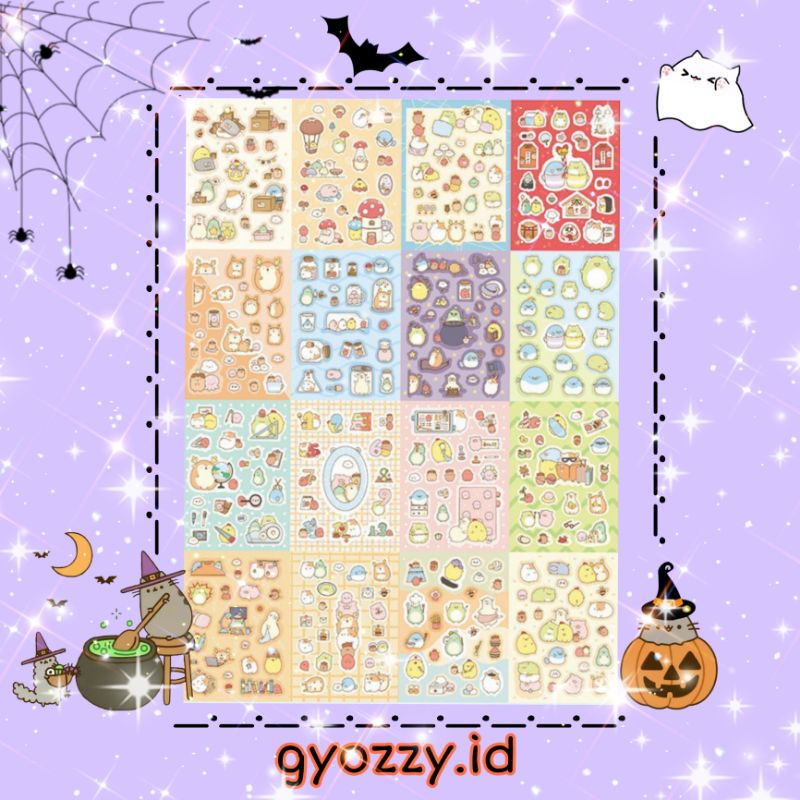 

Sticker Sumikko gurashi, Cute Sticker, Aesthetic Sticker, Sticker sheet ver.3