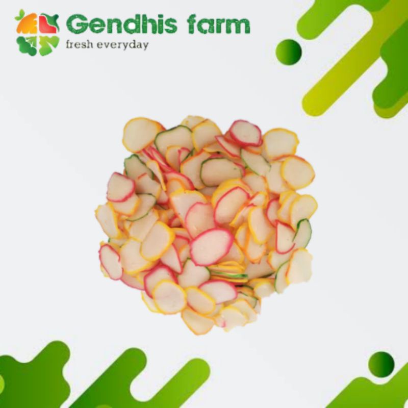 

Kerupuk bawang warna warni [250 gr]