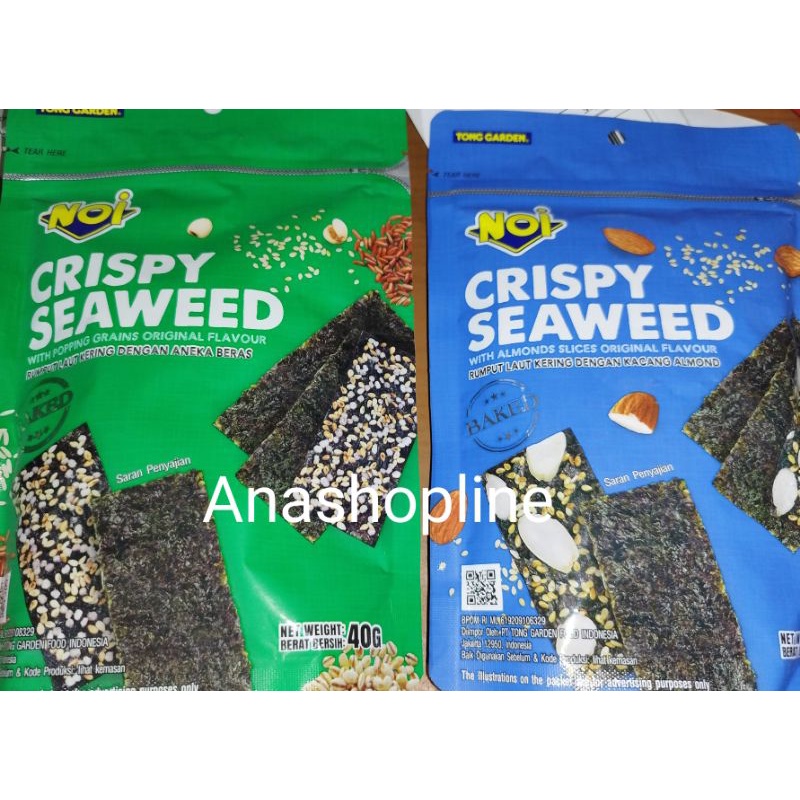 

Crispy seaweed noi