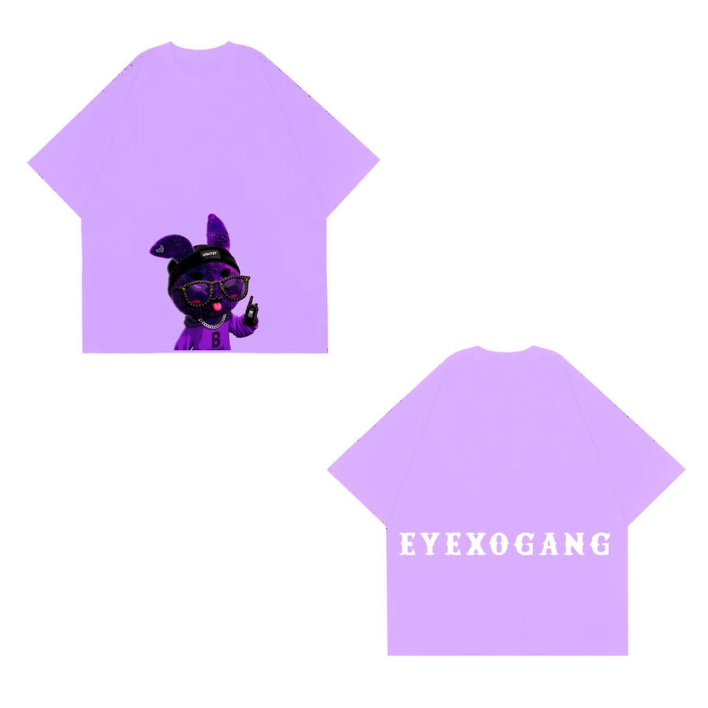OVERSIZED T-Shirt 24s EYEXOGANG Lilac