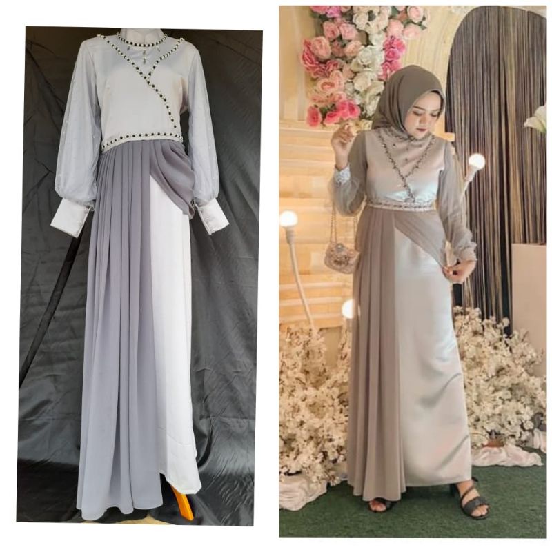 Dress Kondangan Maxi Roberto Cavalli