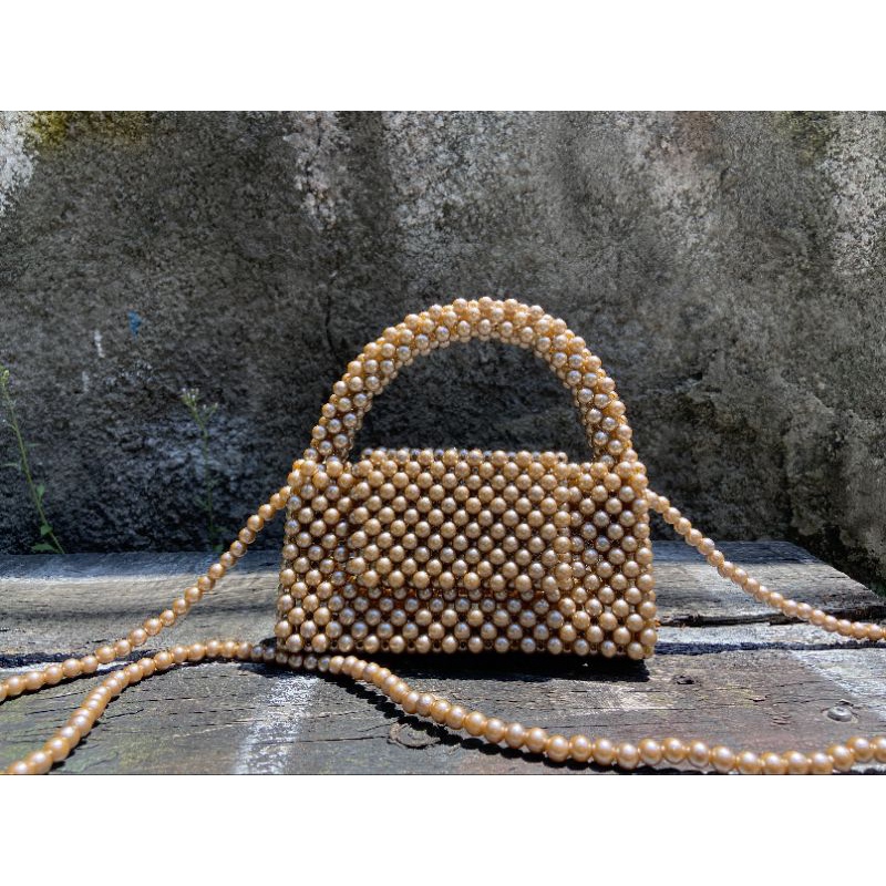 TAS MANIK MANIK/ TAS MUTIARA/ TAS BEADS/ TAS PEARL MURAH