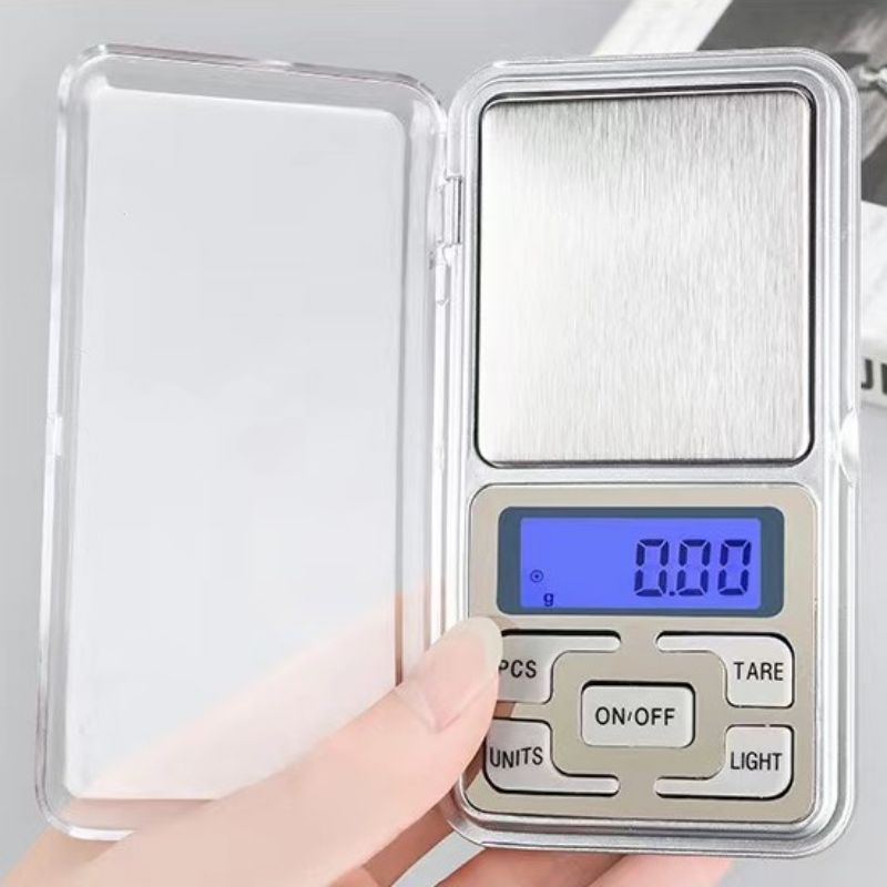 US222 Timbangan Digital Emas Berlian / Pocket Scale Mini 500gr 500 gram gr g alat ukur LCD By Toko Haji Usman