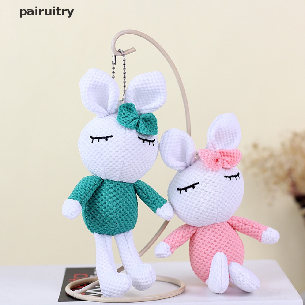 Prt Bunny Plush Doll Boneka Kelinci Mini Kawaii Boneka Kelinci Boneka Boneka Mainan Mewah Bayi Menenangkan Tidur Mainan Mewah Hadiah Untuk Ulang Tahun Anak PRT