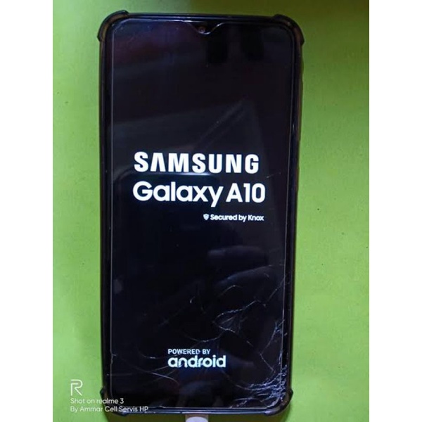 lcd tc hp Samsung A10 a105G ORI cabutan normal