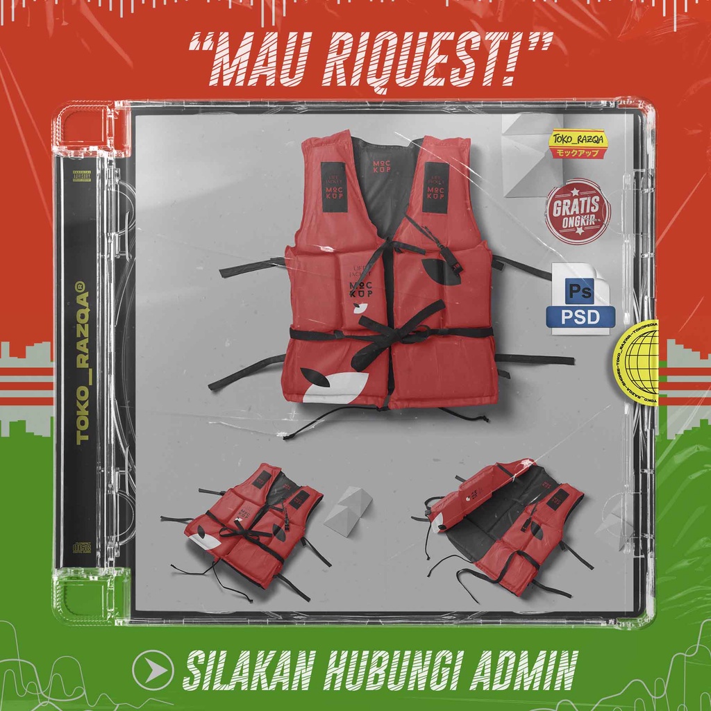 Life Jacket Mockups ◖MOCKUP◗