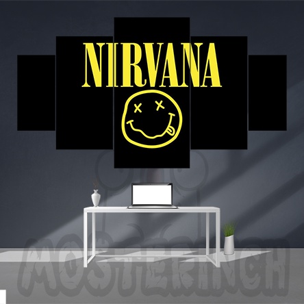 Hiasan Dinding Poster Band NIRVANA