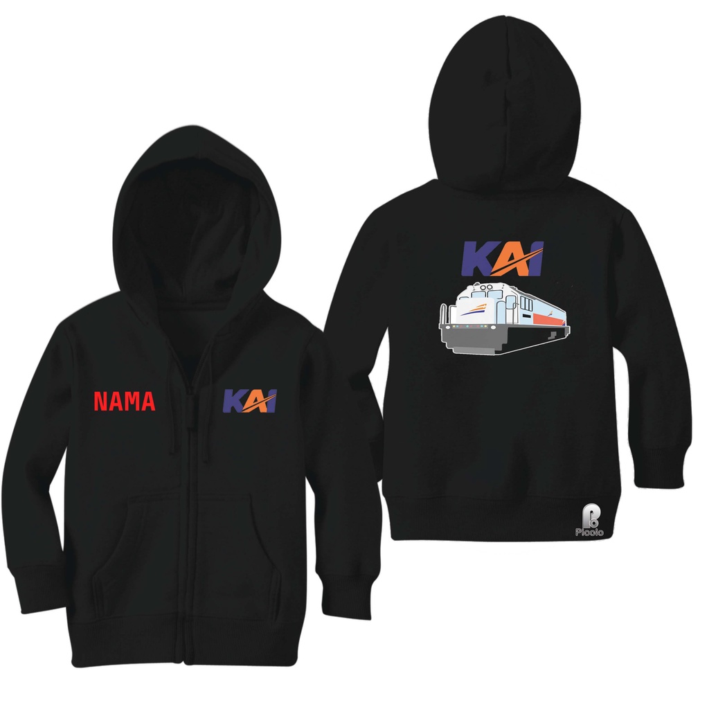 SWEATER HOODIE ZIPPER ANAK MOTIF KAI UNISEX (FREE NAMA)