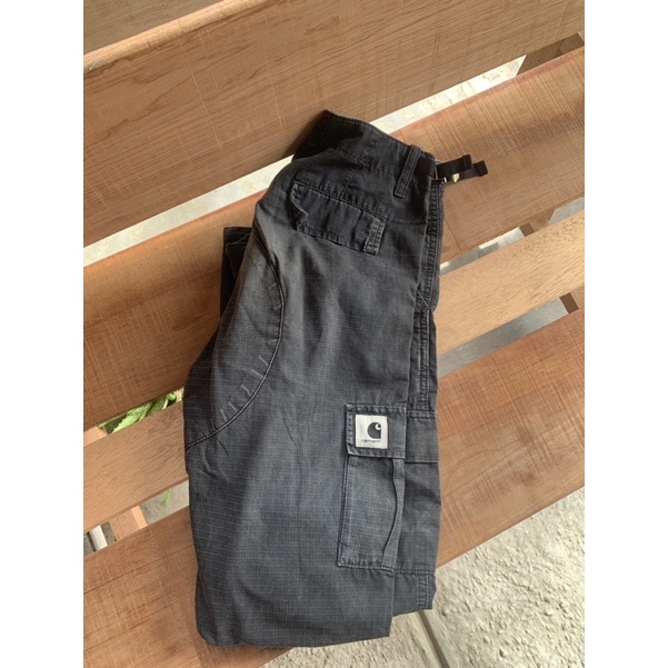 SOLD/LAKu carhartt cargo aviation not detroit double knee vest overall