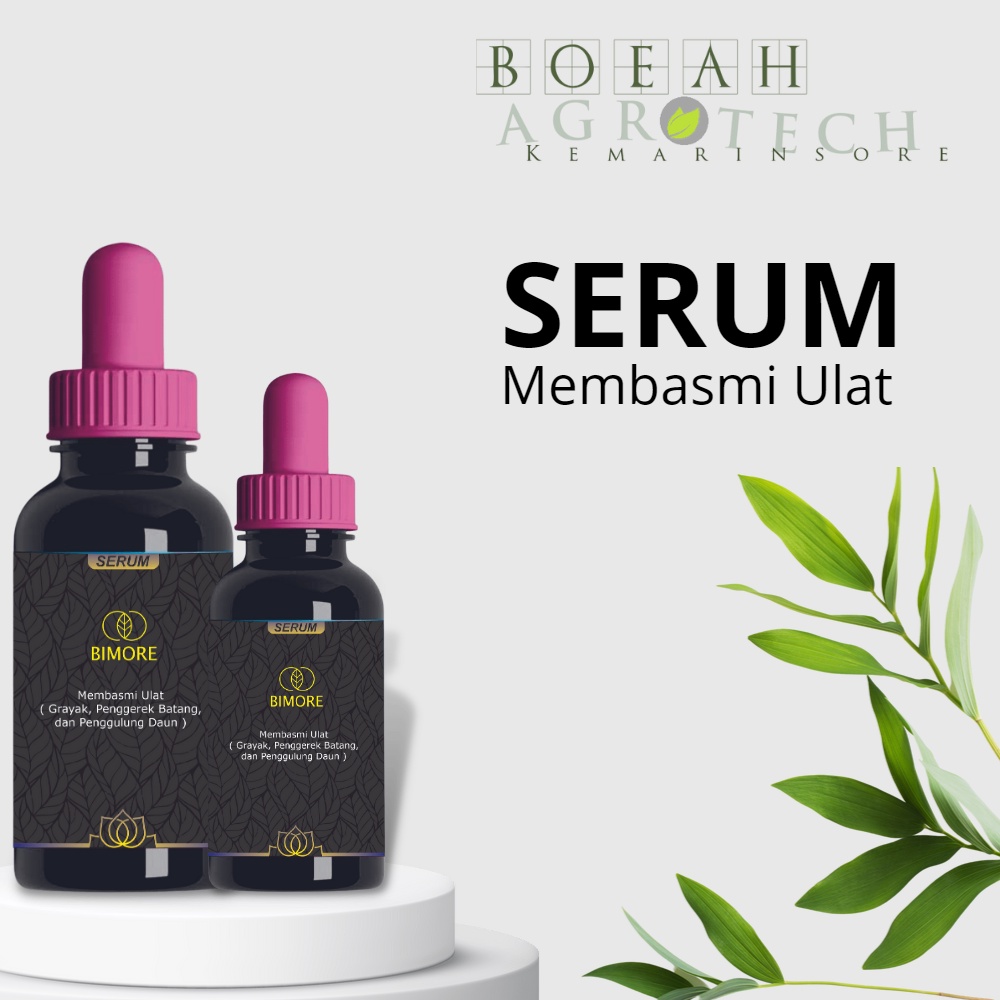 BIMORE Serum Pembasmi Hama Ulat Grayak, Ulat Daun, Obat Anti Ulat