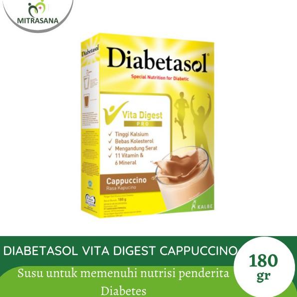 

[N(92 ☎) Diabetasol Vita Digest Cappucino 180gr amanah
