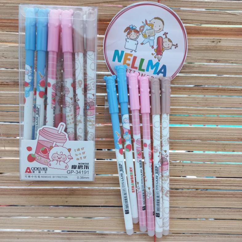 

Harga Termurah➾ KWGGH Pulpen bisa dihapus Aodemei Motif (isi 12pcs) 95 ➾Ready